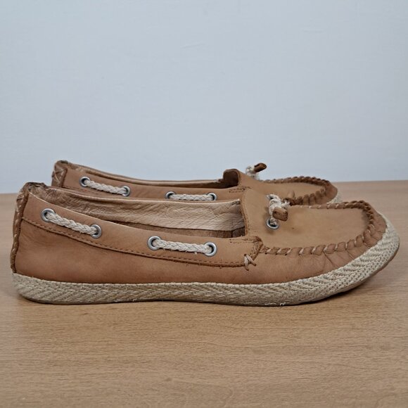 UGG Shoes - Ugg Chivon Nubuck Women's Loafers US 9 EU 40 Chestnut Sherpa